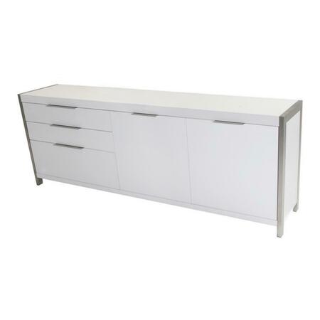 MOES HOME COLLECTION Neo Sideboard- White ER-1118-18